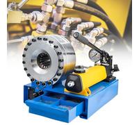 AETEREOS Hydraulic Hose Crimper with 7 Dies, A Handheld Manual Crimping Tool for High-Pressure Braided Hoses from 0.39" to 1.0", Professional Pipe Crimping Machine for Reliable Seals