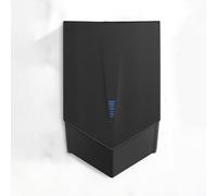 AETEREOS Wall Mounted Electric Hand Dryer Automatic Sensor Hand Dryer V-shaped Two-way Air Outlet, Fast Drying In 5 To 8 Seconds for Home Bathroom Office Restaurant Use Black