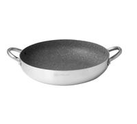 Aeternum, Large Family, Large Size, Non-Stick Saucepan, Induction-Friendly, Diameter 32 cm, Aluminium, Silver