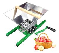 Aethelwyn Apple Wine Crusher, Manual Fruit Juice Press, Large Capacity, Easy To Assembleand Cleaning, for Crafting Perfect Wine and Cider