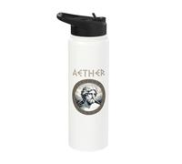 Aether Ancient Gr od of Light and Primordial Heavens Stainless Steel Insulated Water Bottle