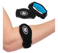 AetherGear Tennis Elbow Brace - Forearm Brace Support Band with Compression Pad and Elbow Strap for Tendonitis, Tennis & Golfer Elbow & Bursitis - Women and Men (2 Pack)
