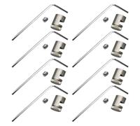 Aetherion 8 Packs Thumb Stud Fit for Buck 110 Folding Knife, Universal Replacement Thumb Button for Folding Hunting Knives Blade, Fine Workmanship