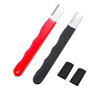 AetherPeak 2 Pcs Garden Tool Sharpener - Portable Pocket Multi Tool Sharpener, Scissor sharpener，Tungsten Steel Blade SharHand Toolspener for Pruners, Shears, Loppers, Secateurs