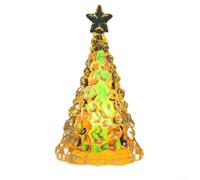 Aetluxery Glowing Acrylic Christmas Tree Light - Small Table Centerpiece for Cozy Nights, Holiday Gatherings and Festive Home Decor, 10 cm(a)
