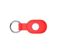 Aetluxery Protective Silicone Holder Case For Mi Tag - Anti-Scratch Soft Cover For Pets, Keys, Luggage - Lightweight Full Function Accessing Trackers Protection(Red)