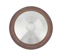 Aetluxery Resin Bond Cup Grinding Wheel 5/6 Inch for Carbide Grinder Disc and Milling Cutter, Single Bevel For Edge Abrasive Wheel with Alumina 150 Grit, 25mm Bore, 8mm(150x25mm 150#)