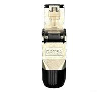 Aetluxery Tool- Cat6a/Cat7/Cat8 For RJ45 Network Cable Connectors with Gold-Plated Contacts and Zinc Alloy Shielding for High-Speed 10Gbps Data Transmission, 600MHz(For CAT6)