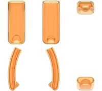 Aetluxery Transparent PC Shield Cover For NOTHING Headphones Offering Dependable Protection Against Scratches And Damage With A Slim Profile(orange)