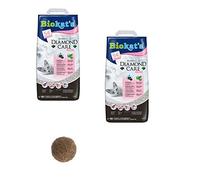 AETN Creations Biokat Diamond Care Fresh Cat Litter Bundle 10L Scented Antibacterial Disposable and Hypoallergenic Hygiene Fine with AETN Cat Treat