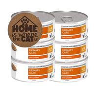 AETN Creations C/D Urinary Multicare Support Wet Cat Food Bundle 6x156g Loaf-Style Chicken Cans- Vet-Style Diet for Feline Urinary Health + AETN Exclusive Coaster