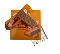 AETN Creations Caramel Chocolate Snack Bars - 6 x Chewy Slim Fast Style Bars with AETN Meal Planner Guide - Low Calorie, Sweet Craving Control