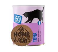 AETN Creations Cat Treat Bundle - Freeze Dried Tuna Snacks 180g - Grain Free, High Protein Treats for Adult Cats with AETN Exclusive Cat Coaster