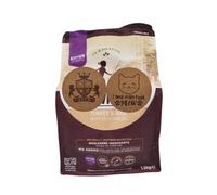 AETN Creations Dry Kitten Food Turkey & Rice with Veg 1.5kg Nutrient-Rich Formula for Growing Cats with Mouse Toy and Delicious AETN Cat Coaster Treat