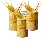 AETN Creations Meal Replacement Shake Powder - Pack of 3 Banana Flavour Tins (365g Each) - High-Protein, Low-Sugar, 10 Servings Per Tin + Meal Planner Guide