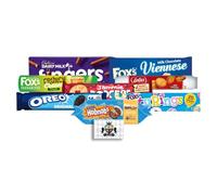AETN Creations Mega Biscuit Bundle Gift Pack with AETN Magnet - Discover a Delectable Selection of Biscuits with Assorted Flavours and Sweet Treats to Satisfy Your Cravings