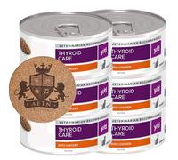 AETN Creations Thyroid Support Y/D Wet Cat Food Bundle 6x156g Loaf-Style Cans with Exclusive AETN Cat Quote Coaster | Support Thyroid Function in Adult Cats