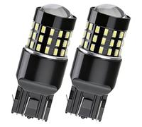 AETPI W21W T20 LED Bulb for 7443 7440,Super Bright 6000K White Replacement 12V-24V Use for Auto LED Reverse Light DRL Daytime Running Lights Brake Turn Signal DRL Tail Lights for 7441 7444 992 2Pack