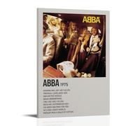 AETQWOEGEWE Abba By ABBA Poster Canvas Decoration Modern Art Posters Elegant Art Esthetic Print for Living Room Bed Room 16x24inch(40x60cm) Frame-style
