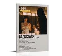 AETQWOEGEWE Backstage by Cher Poster Canvas Decoration Modern Art Posters Elegant Art Esthetic Print for Living Room Bed Room 20x30inch(50x75cm) Frame-style