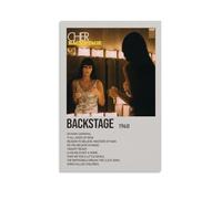 AETQWOEGEWE Backstage by Cher Poster Canvas Decoration Modern Art Posters Elegant Art Esthetic Print for Living Room Bed Room 20x30inch(50x75cm) Unframe-style