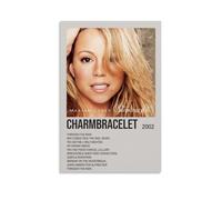 AETQWOEGEWE Charmbracelet by Mariah Carey Poster Canvas Decoration Modern Art Posters Elegant Art Esthetic Print for Living Room Bed Room 12x18inch(30x45cm) Unframe-style