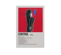 AETQWOEGEWE Control by Janet Jackson Poster Canvas Decoration Modern Art Posters Elegant Art Esthetic Print for Living Room Bed Room 08x12inch(20x30cm) Unframe-style