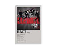 AETQWOEGEWE Elevate by Big Time Rush Poster Canvas Decoration Modern Art Posters Elegant Art Esthetic Print for Living Room Bed Room 16x24inch(40x60cm) Unframe-style
