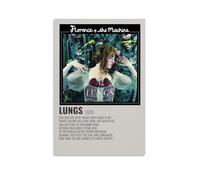 AETQWOEGEWE Florence & The Machine Lungs Poster Canvas Decoration Modern Art Posters Elegant Art Esthetic Print for Living Room Bed Room 20x30inch(50x75cm) Unframe-style