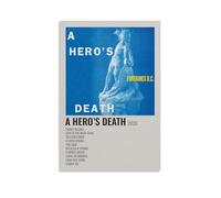 AETQWOEGEWE Fontaines D.C A Hero Death Poster Canvas Decoration Modern Art Posters Elegant Art Esthetic Print for Living Room Bed Room 16x24inch(40x60cm) Unframe-style