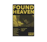 AETQWOEGEWE Found Heaven Conan Gray Poster Canvas Decoration Modern Art Posters Elegant Art Esthetic Print for Living Room Bed Room 12x18inch(30x45cm) Unframe-style