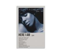 AETQWOEGEWE Here I Am by Kelly Rowland Poster Canvas Decoration Modern Art Posters Elegant Art Esthetic Print for Living Room Bed Room 12x18inch(30x45cm) Unframe-style