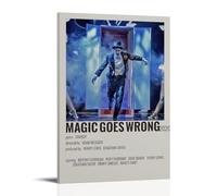 AETQWOEGEWE Magic Goes Wrong Poster Canvas Decoration Modern Art Posters Elegant Art Esthetic Print for Living Room Bed Room 08x12inch(20x30cm) Frame-style