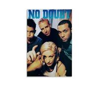 AETQWOEGEWE No Doubt Poster Canvas Decoration Modern Art Posters Elegant Art Esthetic Print for Living Room Bed Room 12x18inch(30x45cm) Unframe-style