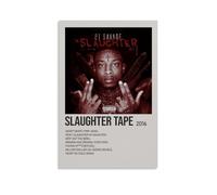 AETQWOEGEWE The Slaughter Tape by 21 Savage Poster Canvas Decoration Modern Art Posters Elegant Art Esthetic Print for Living Room Bed Room 24x36inch(60x90cm) Unframe-style