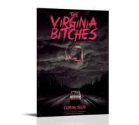 AETQWOEGEWE The Virginia Bitches Poster Canvas Decoration Modern Art Posters Elegant Art Esthetic Print for Living Room Bed Room 24x36inch(60x90cm) Frame-style
