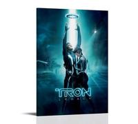 AETQWOEGEWE Tron Legacy Poster Canvas Decoration Modern Art Posters Elegant Art Esthetic Print for Living Room Bed Room 16x24inch(40x60cm) Frame-style