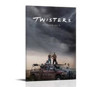 AETQWOEGEWE Twisters Poster Canvas Decoration Modern Art Posters Elegant Art Esthetic Print for Living Room Bed Room 08x12inch(20x30cm) Frame-style