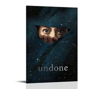 AETQWOEGEWE Undone Poster Canvas Decoration Modern Art Posters Elegant Art Esthetic Print for Living Room Bed Room 24x36inch(60x90cm) Frame-style