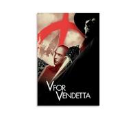 AETQWOEGEWE V for Vendetta Poster Canvas Decoration Modern Art Posters Elegant Art Esthetic Print for Living Room Bed Room 20x30inch(50x75cm) Unframe-style