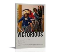 AETQWOEGEWE Victorious Poster Canvas Decoration Modern Art Posters Elegant Art Esthetic Print for Living Room Bed Room 16x24inch(40x60cm) Frame-style