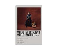 AETQWOEGEWE Where I've Been, Isn't Where I'm Going by Shaboozey Poster Canvas Decoration Modern Art Posters Elegant Art Esthetic Print for Living Room Bed Room 20x30inch(50x75cm) Unframe-style