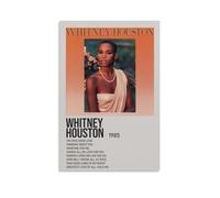 AETQWOEGEWE Whitney Houston by Whitney Houston Poster Canvas Decoration Modern Art Posters Elegant Art Esthetic Print for Living Room Bed Room 12x18inch(30x45cm) Unframe-style
