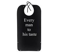 AEUNIV Funny Adult Bibs,Waterproof Clothing Protector with Crumb Catcher Washable and Reusable Adult Bib for Men, Women (A Style-1 Pack)