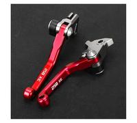 Aeuntyw for Suzuki DJEBEL 250XC 1998-2005 2006 Off-Road Pit Dirt Bike Motocross Folding Pivot Brake Clutch Levers Handle(Red)