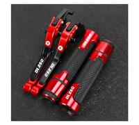 Aeuntyw for Suzuki DL250 V-Strom 2011-2021 Motorcycle Accessories Extendable Brake Clutch Levers Handlebar Grip Handles Bar Hand Grips(Design E)