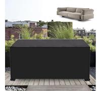 AEUUEU Garden Picnic Table Cover Patio Outdoor Waterproof Furniture 250x220x75cm/LxWxH Large Patio Furniture Covers Waterproof UV Proof Wind Proof Snow Resistant in Winter Patio Sectional Couch Cover