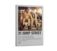 AEUYWQHKEKG 22 Jump Street Posters Aesthetic Vintage Wall Art Canvas Poster Decorative Painting Living Room Bed Room Decor 20x30inch(50x75cm) Frame-style