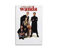 AEUYWQHKEKG A Fish Called Wanda Posters Aesthetic Vintage Wall Art Canvas Poster Decorative Painting Living Room Bed Room Decor 24x36inch(60x90cm) Unframe-style