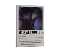 AEUYWQHKEKG After We Collided Posters Aesthetic Vintage Wall Art Canvas Poster Decorative Painting Living Room Bed Room Decor 20x30inch(50x75cm) Frame-style